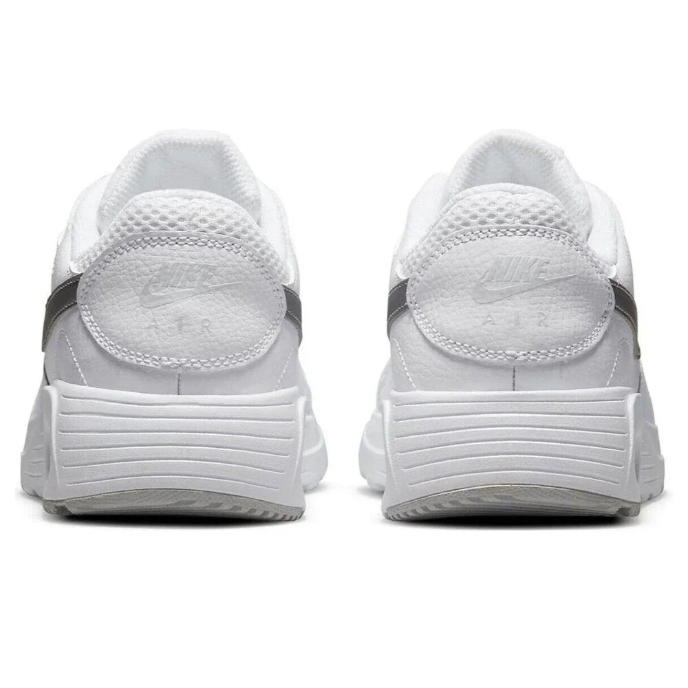Nike Air Max SC Athletic Sneakers Shoes Women’s Size 9.5 White/Metallic Platinum - Picture 4 of 7